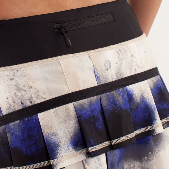 Lululemon n Run: Pace Setter Skirt (Regular) Milky Way Multi Print / B - Size 4 - Picture 9 of 12
